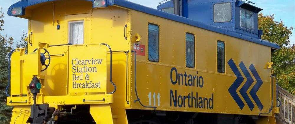 Clearview Station & Caboose B&BCreemore エクステリア 写真